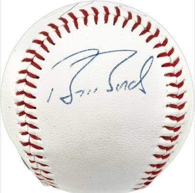 REPLICA BARRY BONDS AUTOGRAPHED BASEBALL