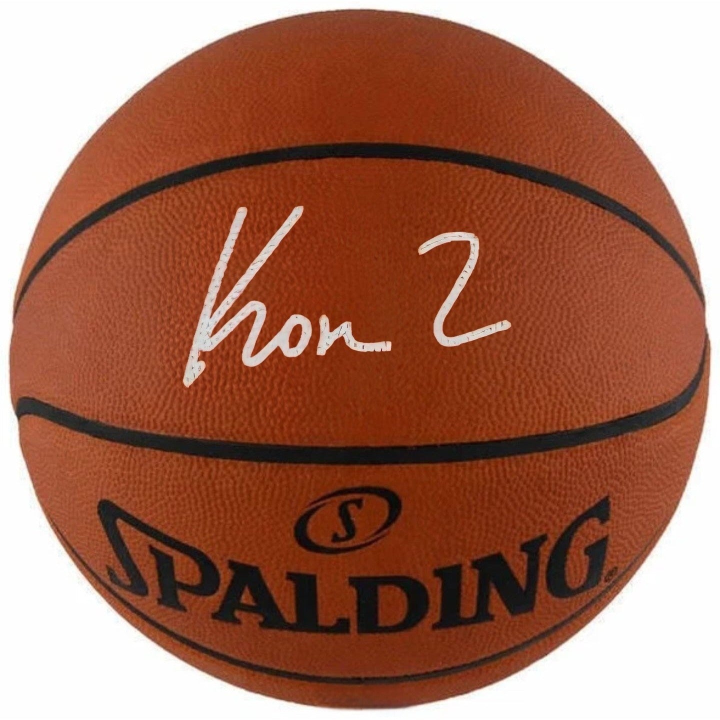 Replica Signed Kon Knueppel Basketball