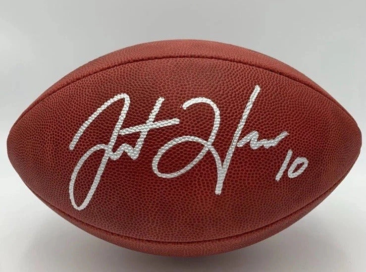 REPLICA JUSTIN HERBERT AUTOGRAPHED FOOTBALL
