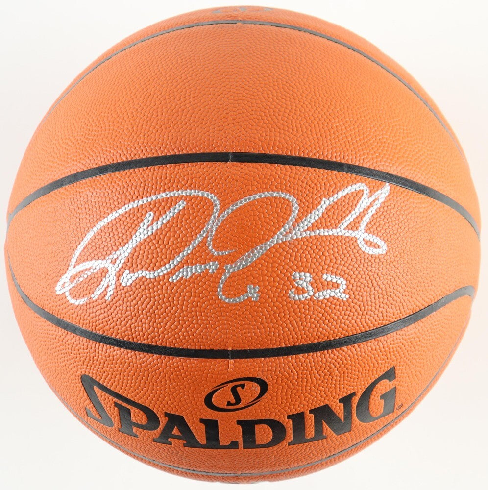 REPLICA AUTOGRAPHED KARL MALONE BASKETBALL